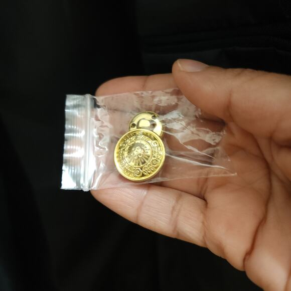 NWT Louis Martin Ladies Hopsack Poly/Wool Career Blazer Navy Blue, Size 12 - Picture 10 of 10